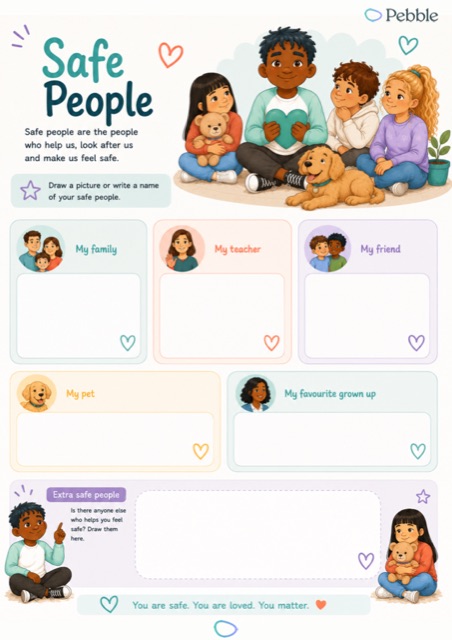 Safe people worksheet